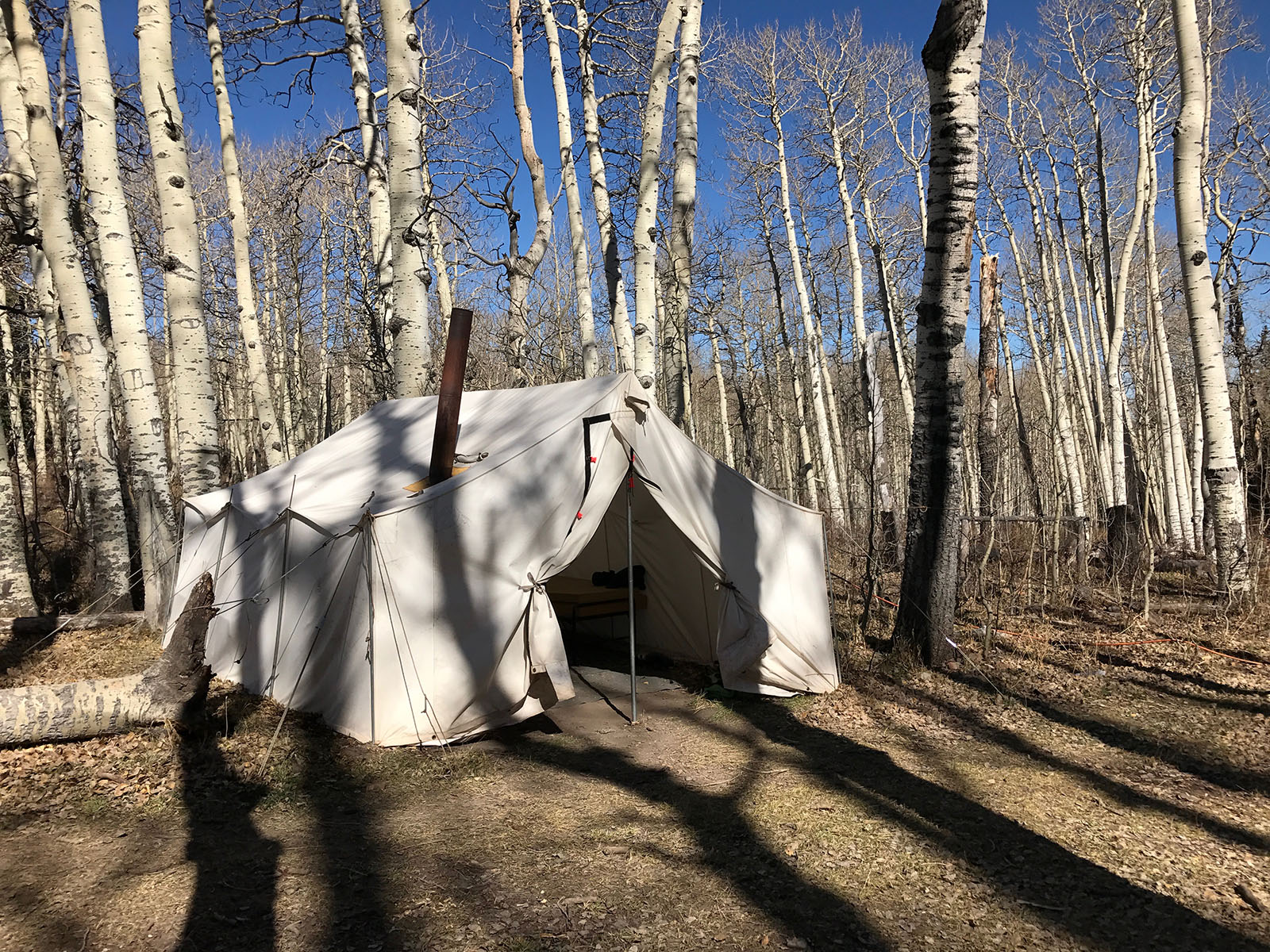Upper Camp tents
